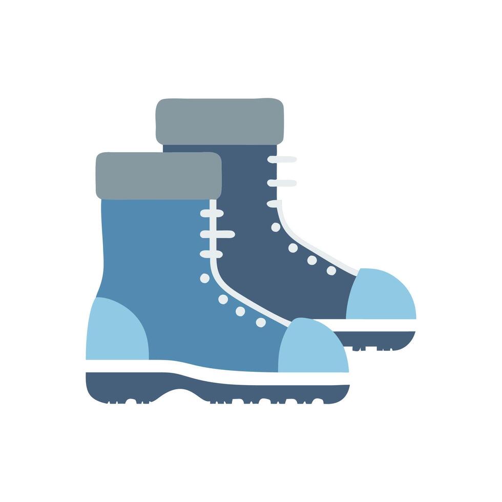 Unique Winter Boots for Creative Designs vector
