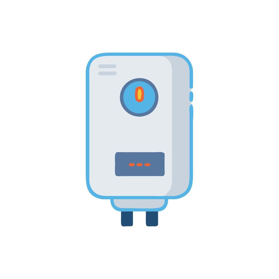 Creative Water Heater Icon for Design vector