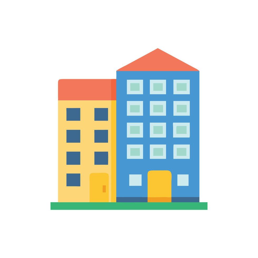 Condominium Icon for Real Estate vector