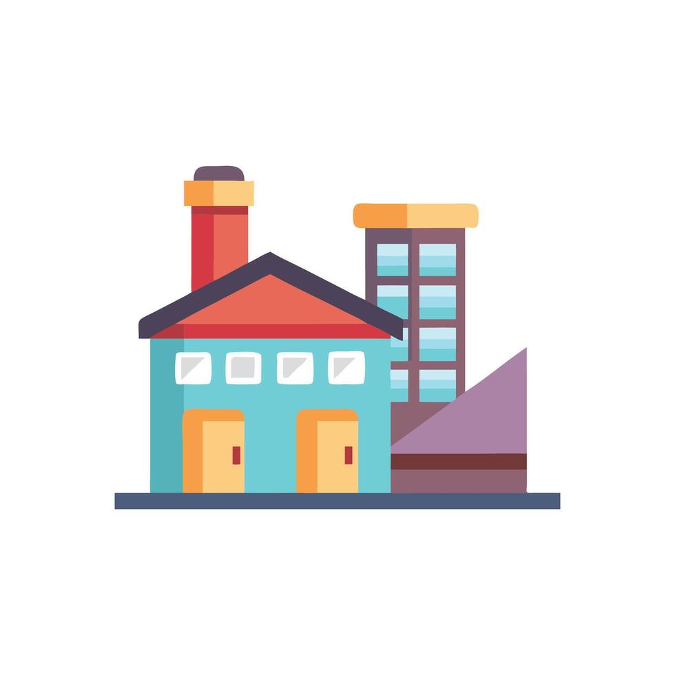 Industrial Loft Icon for Design vector