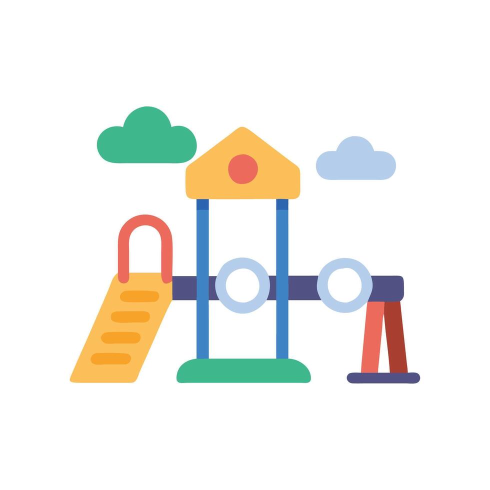 Unique Playground Icon for Design vector