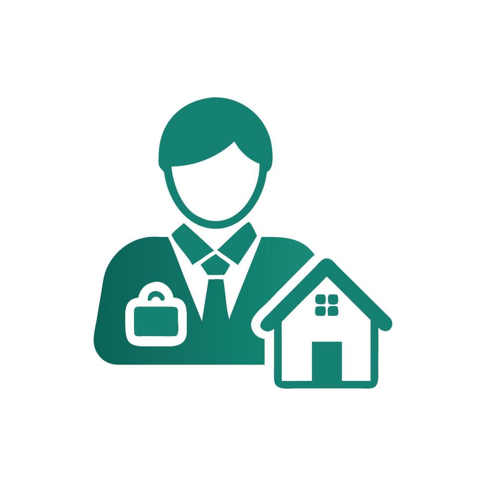 Property Consultant Icon for Services vector
