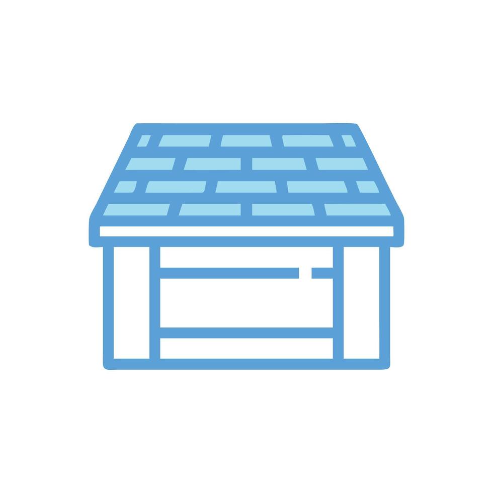 Stylish Roof Icon vector