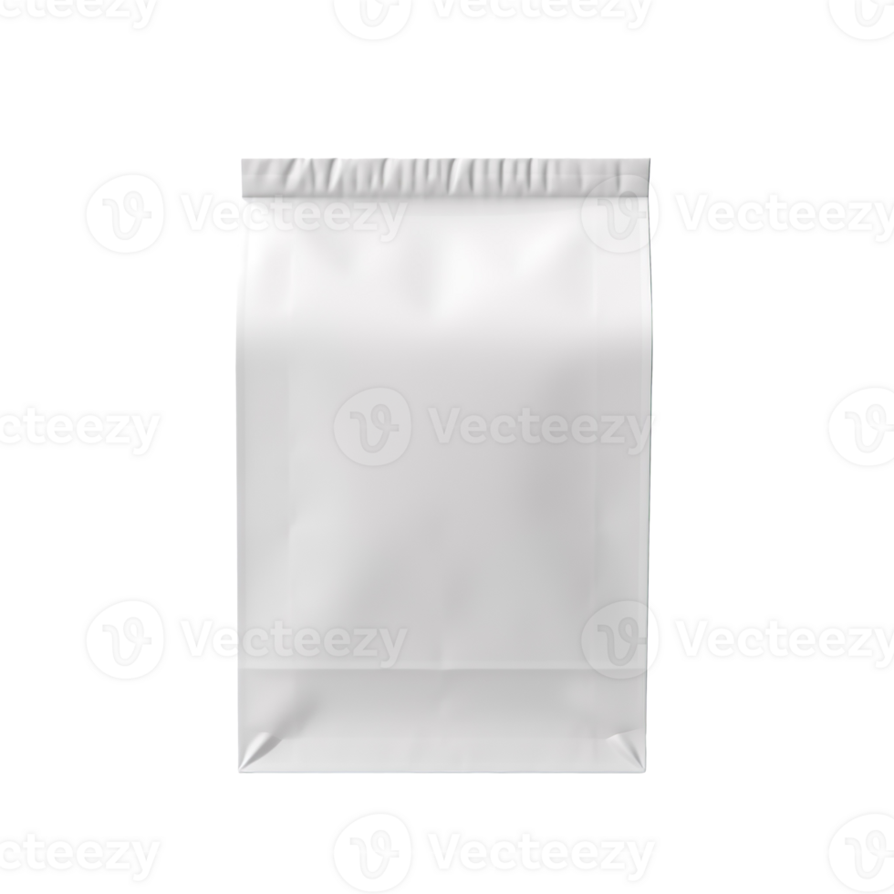 Blank product packaging isolated on transparent background png