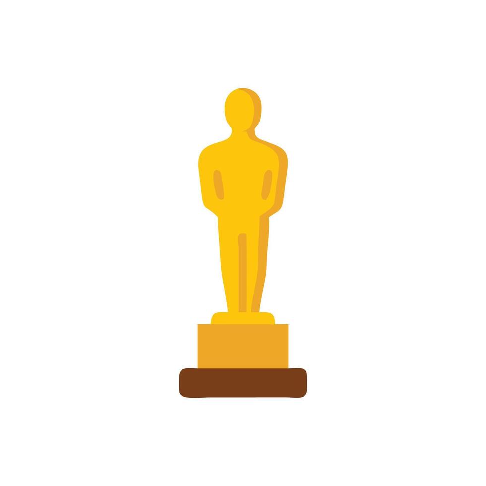 Modern Oscar Award Icon for Events vector