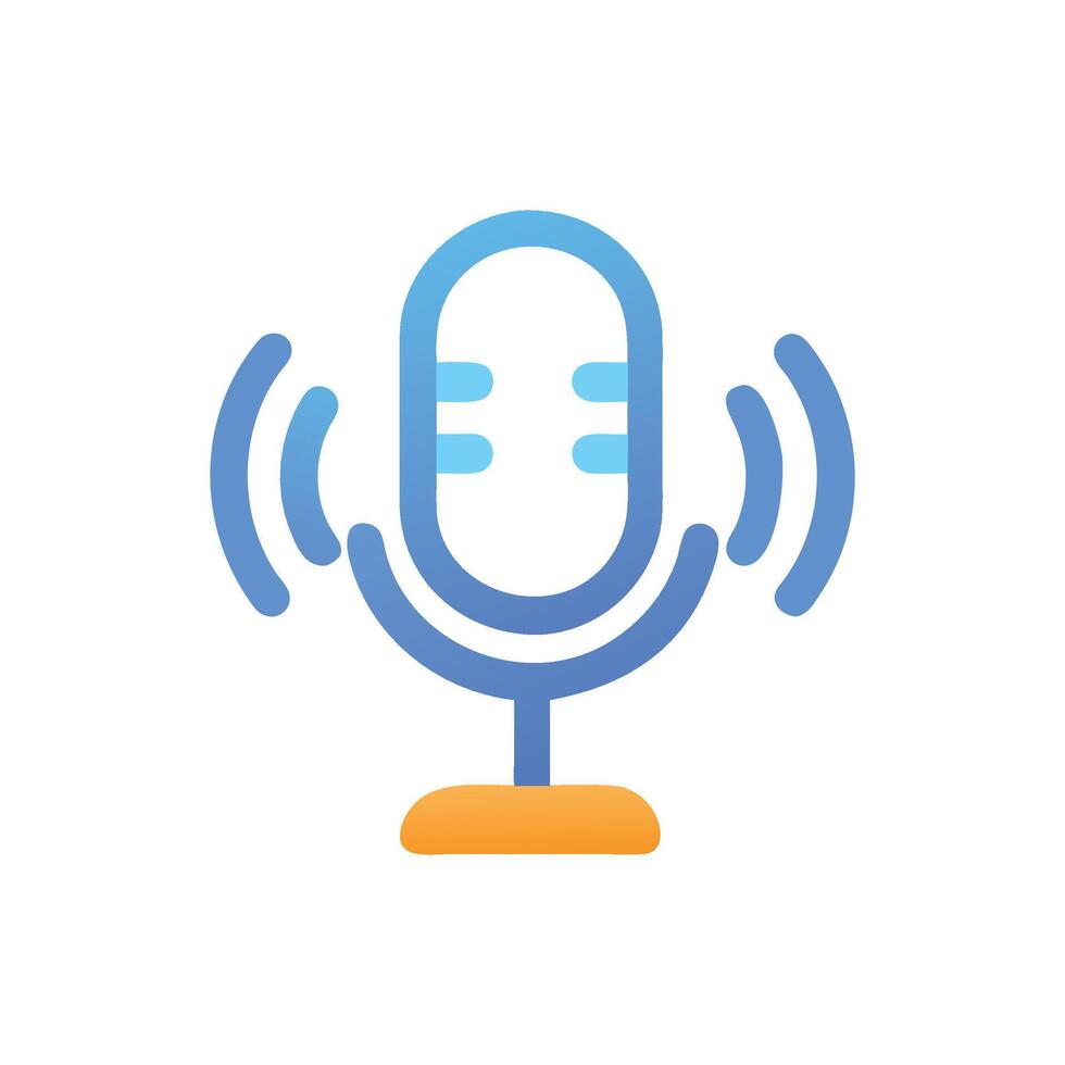 Stylish ASMR Sound Icon vector