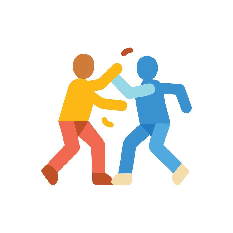 Modern Dance Battle Icon for Events vector
