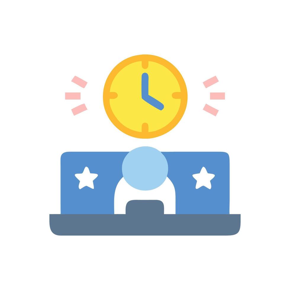 Late Night Show Icon for Entertainment vector