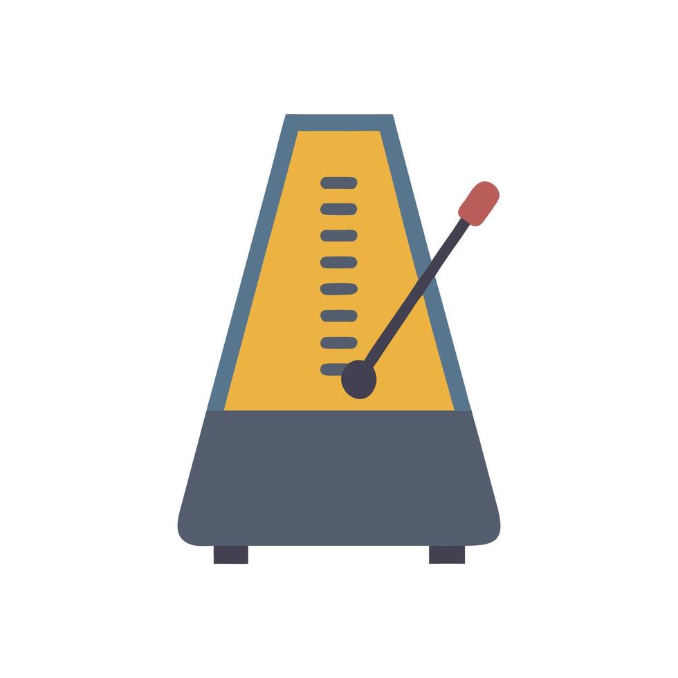 Metronome Icon for Musicians vector