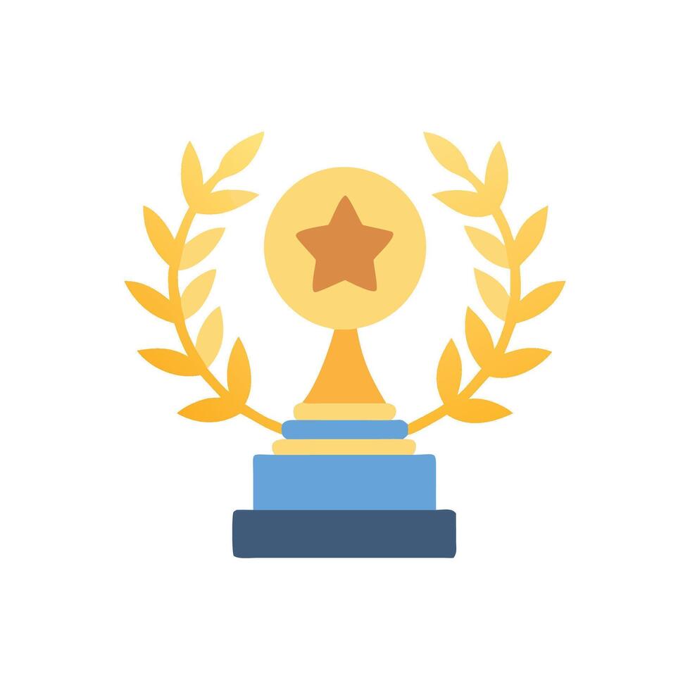 Stylish Movie Awards Icon for Festivals vector