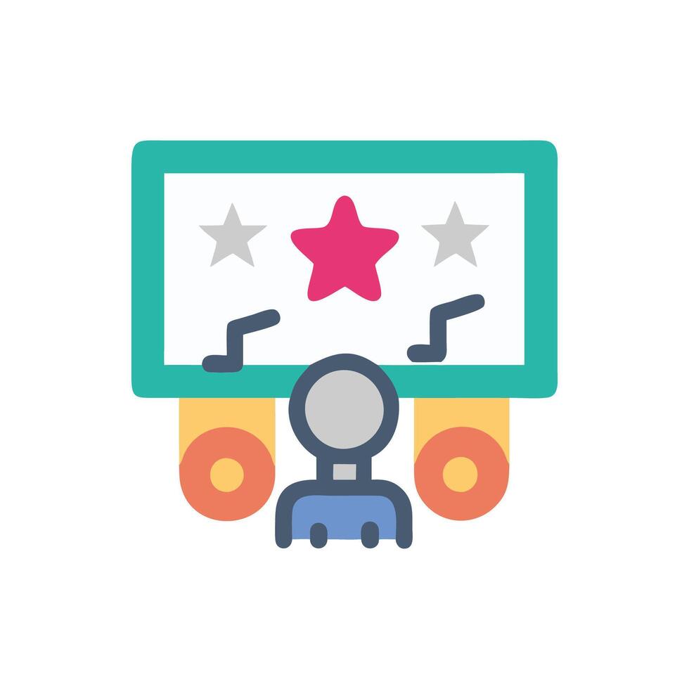 Icon for Music Reality Shows vector