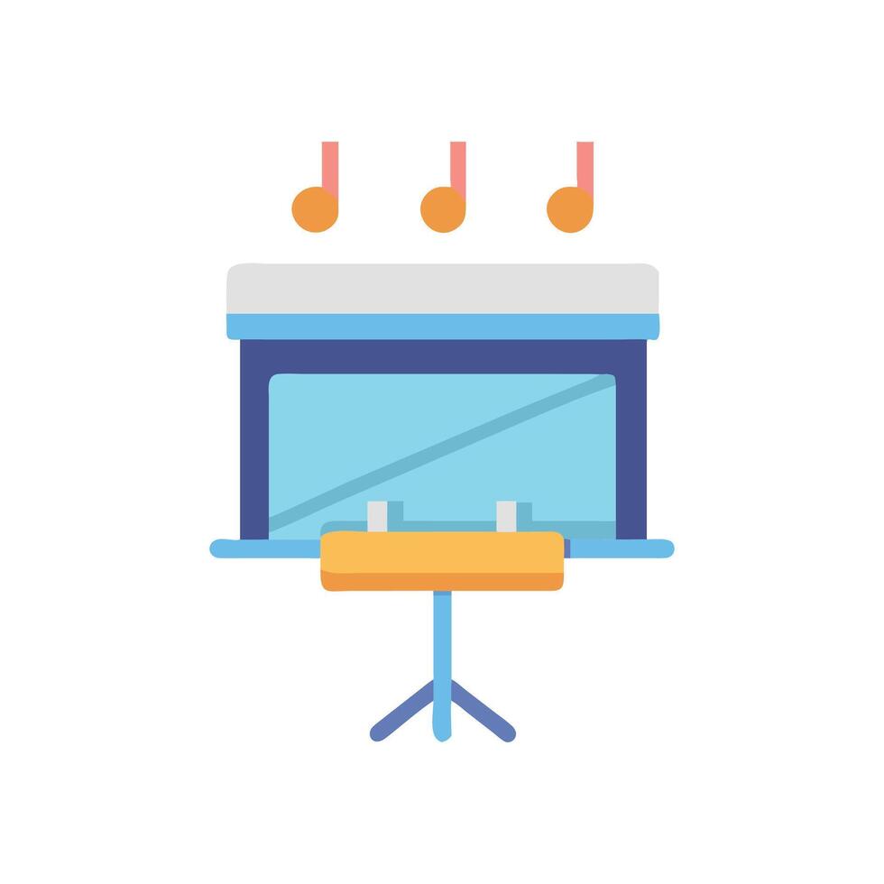 Orchestra Pit Icon for Performances vector