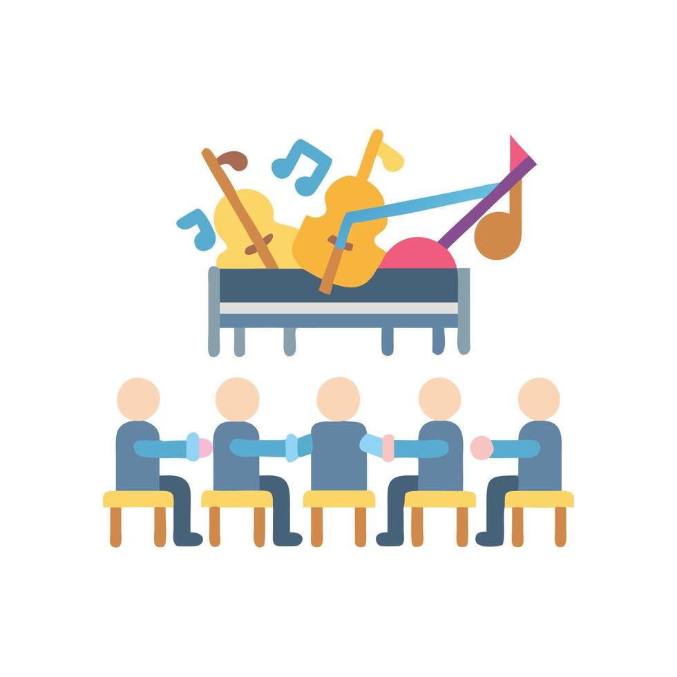 Icon for Orchestra Performances vector