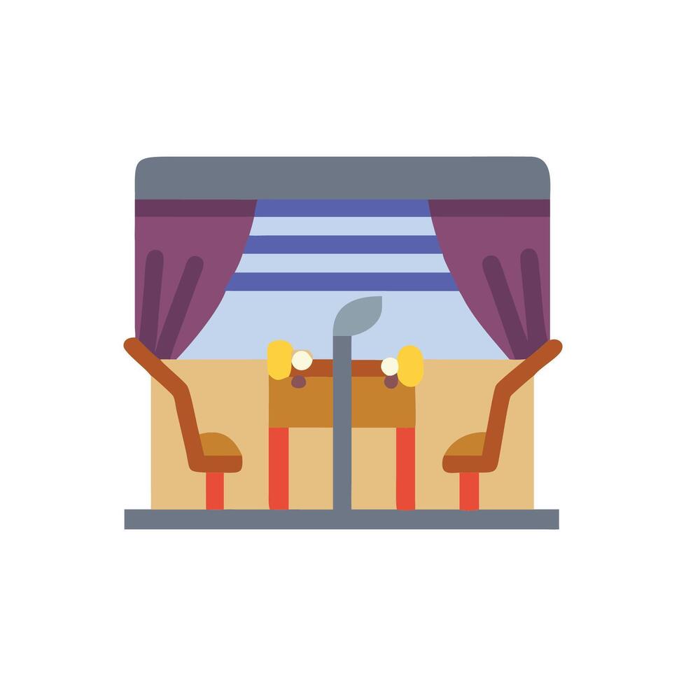 Icon for Orchestra Performance Pits vector