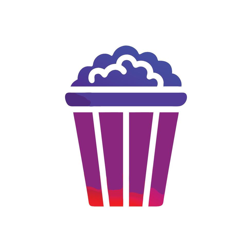 SVG Icon for Popcorn Buckets vector