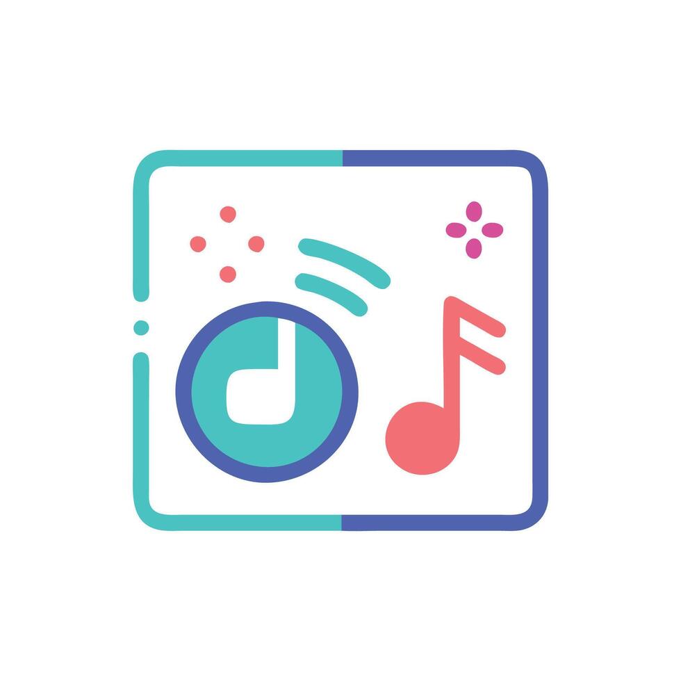 Icon for Pop Music Genres vector