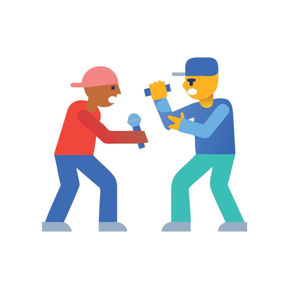 Icon for Music Rap Competitions vector