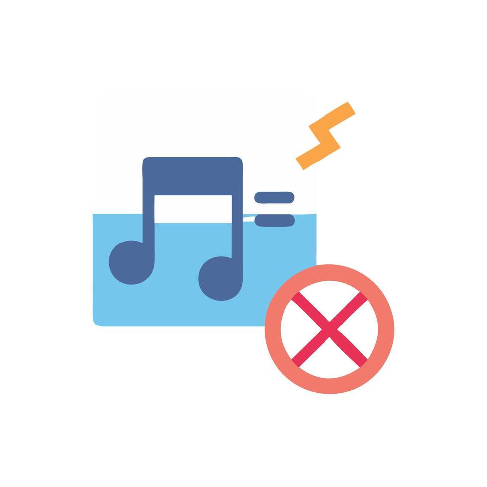 Icon for Music Licensing and Usage vector