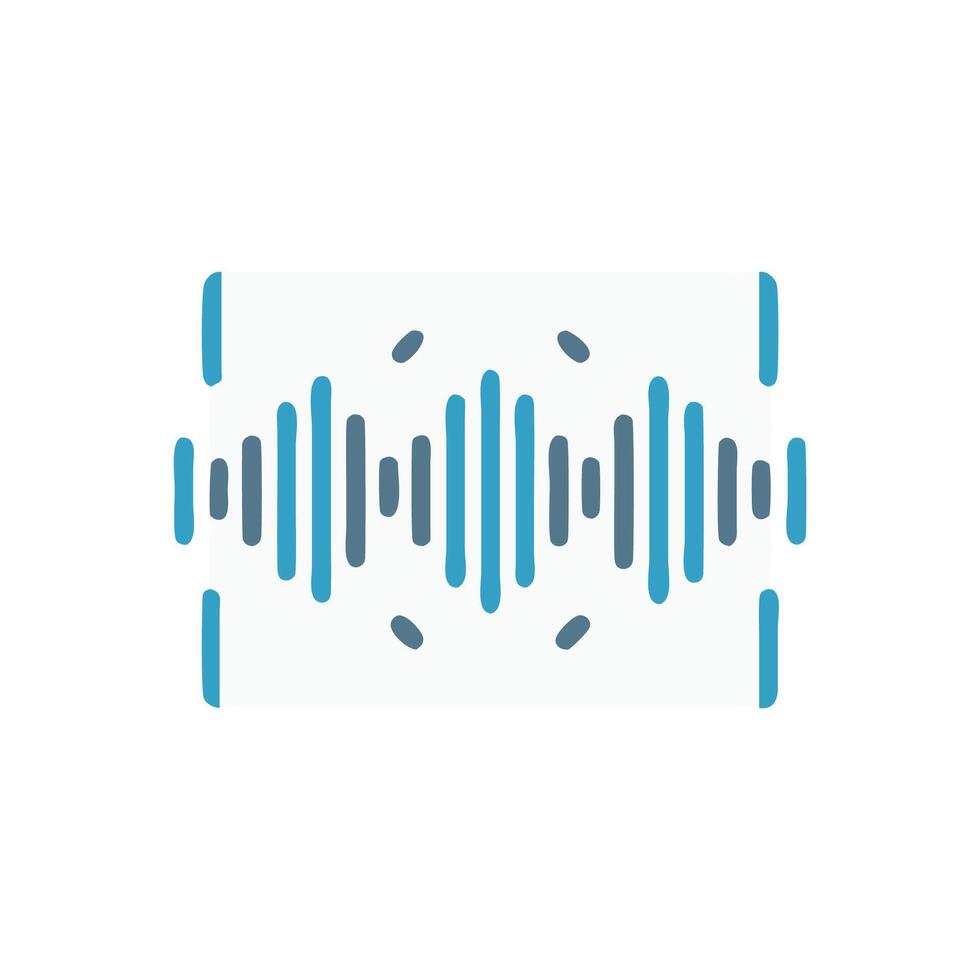 SVG Icon for Sound Waves Equalizers vector