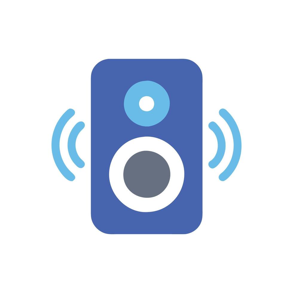 Speaker Icon for Audio Output vector