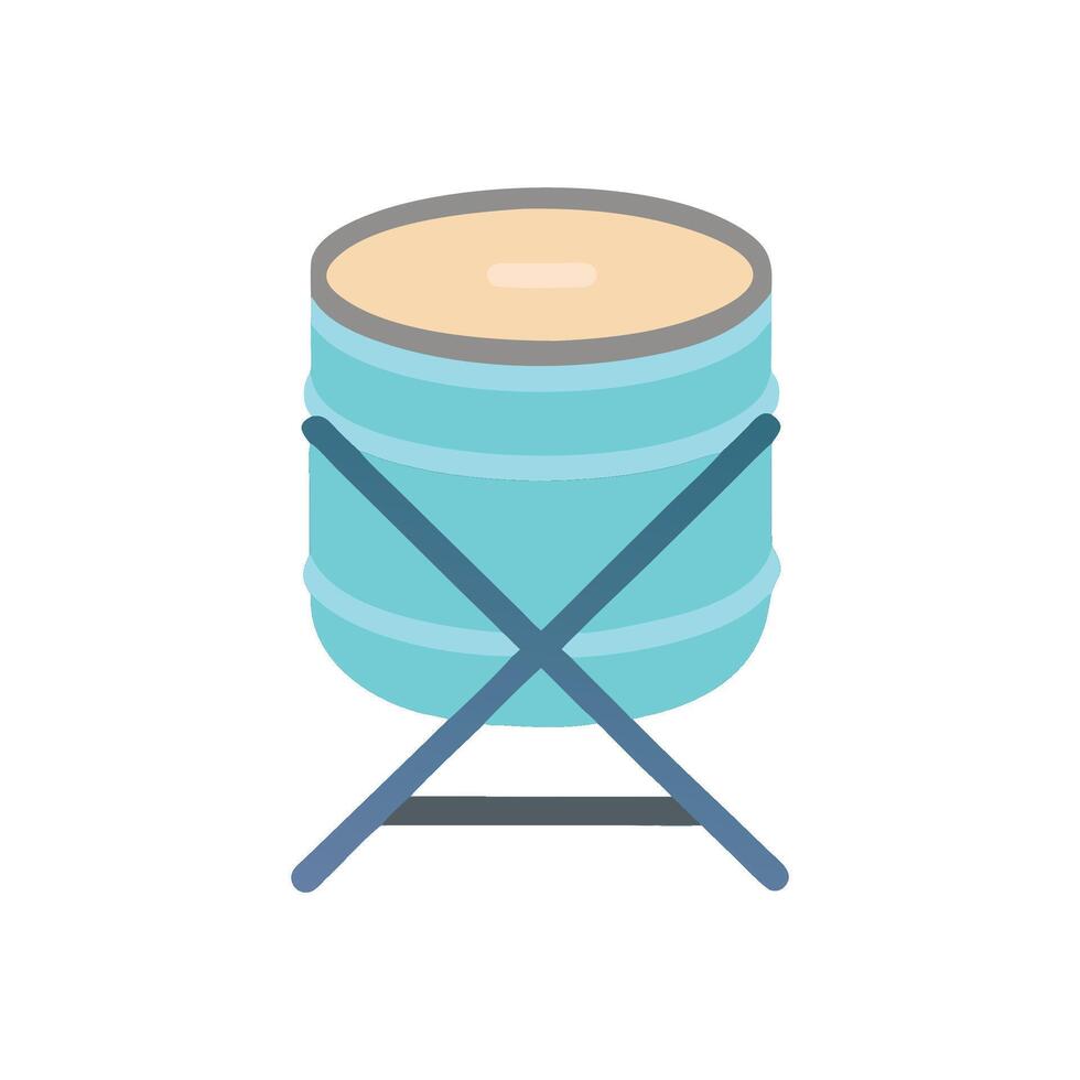 SVG Icon for Steel Drums vector