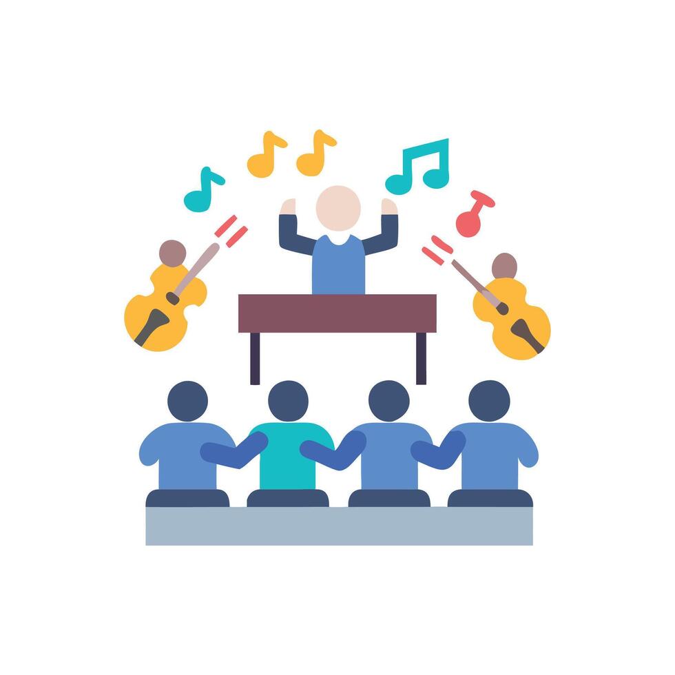 SVG Icon for Symphony Performances vector