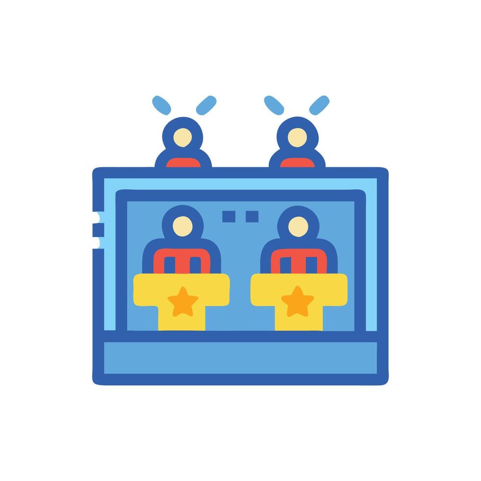 SVG Icon for TV Game Shows vector