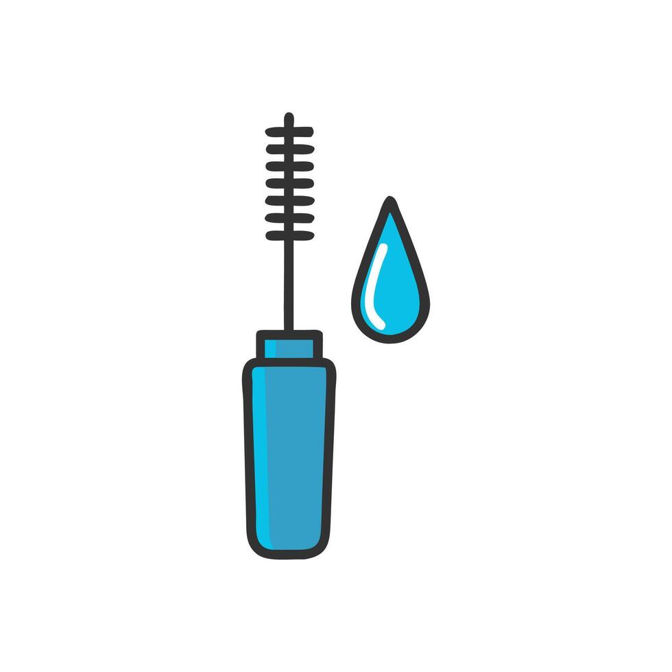 Essential Waterproof Mascara for Longlasting Look vector