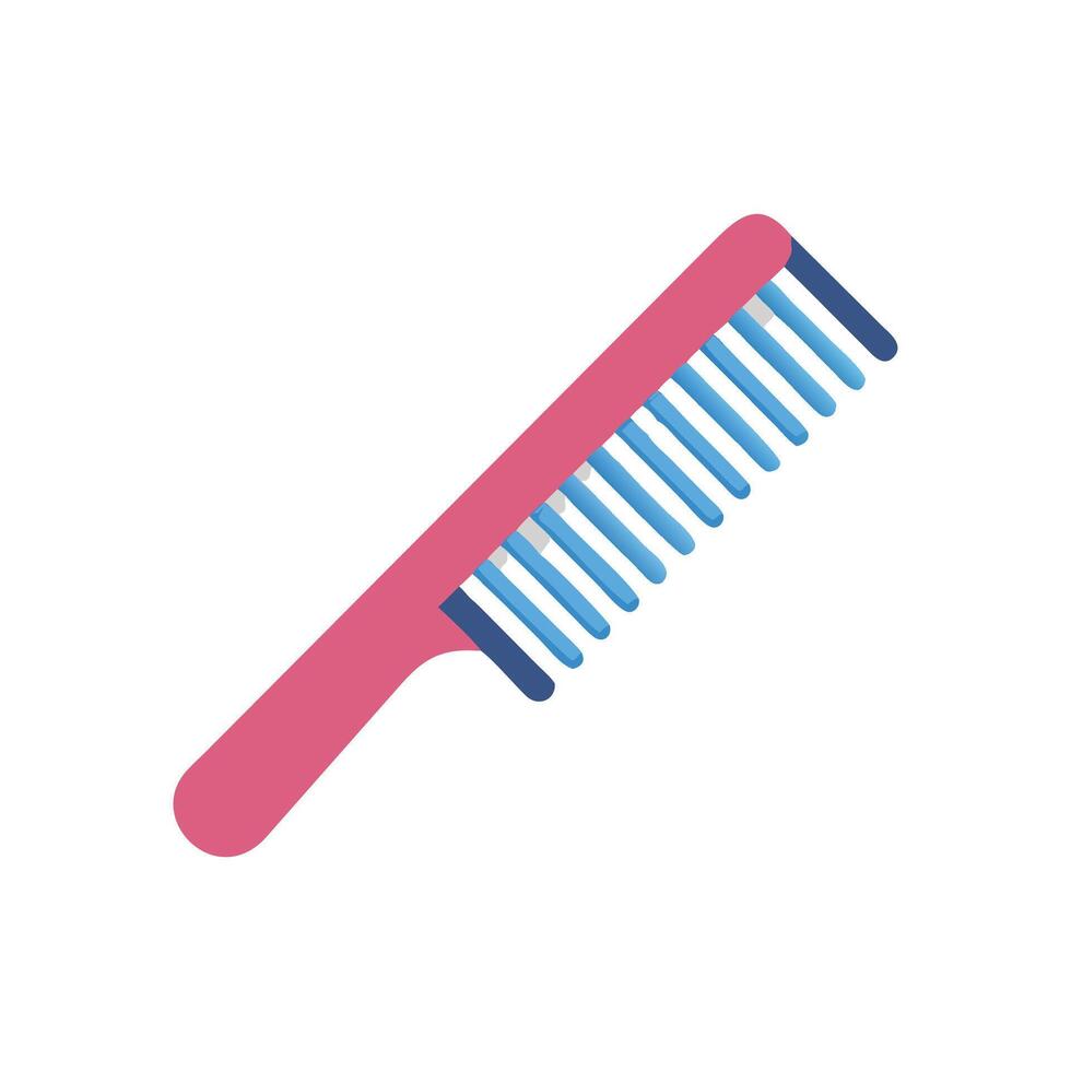 Stylish Hairbrush Icon for Daily Grooming vector