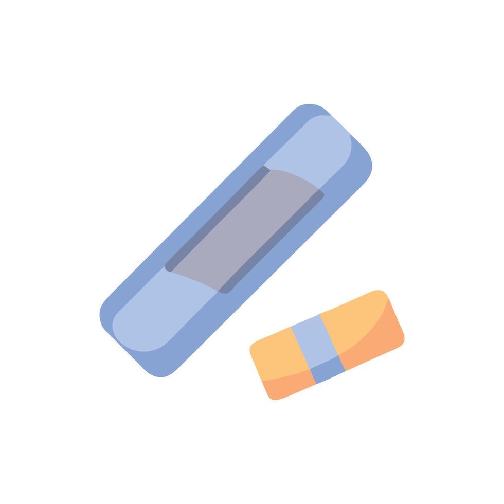 Stylish Hair Chalk Icon for Fun Colors vector