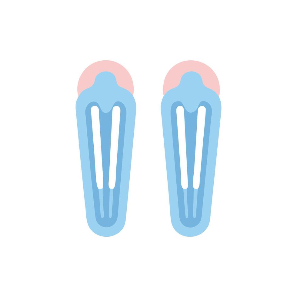 Essential Hair Clips Icon for Styling vector