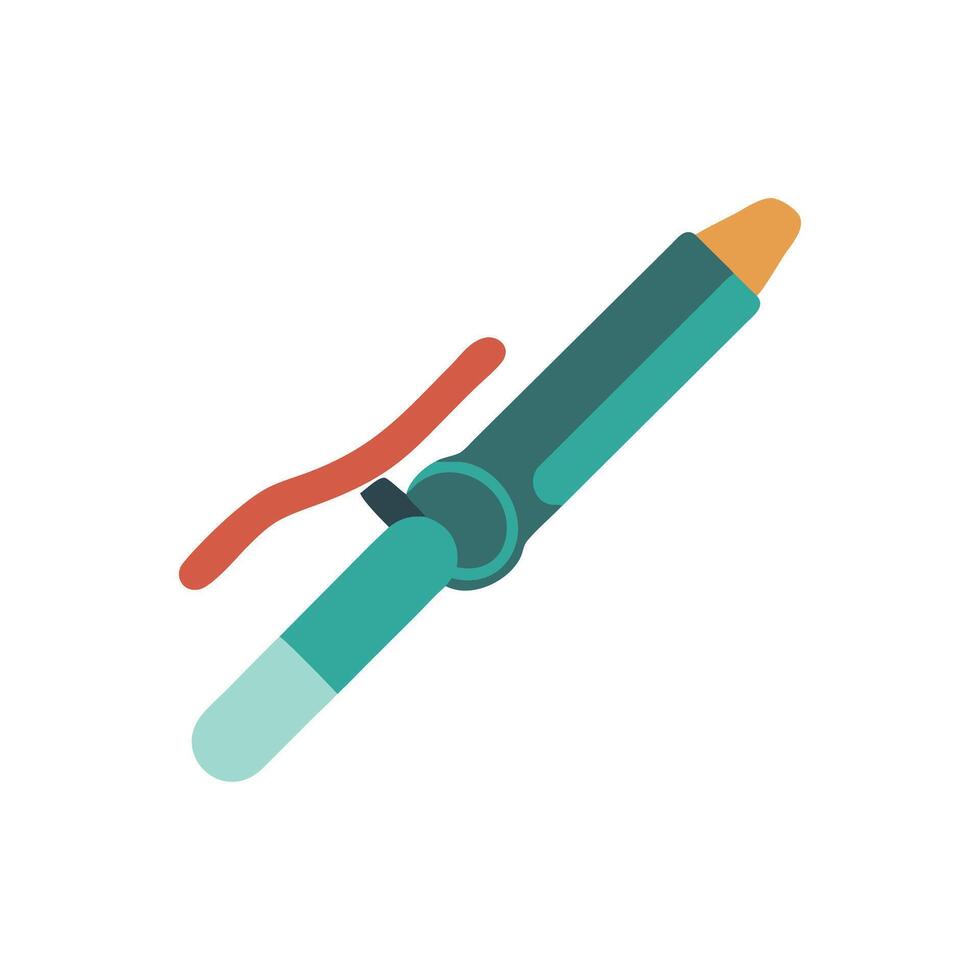 Essential Hair Curler Icon for Styling vector