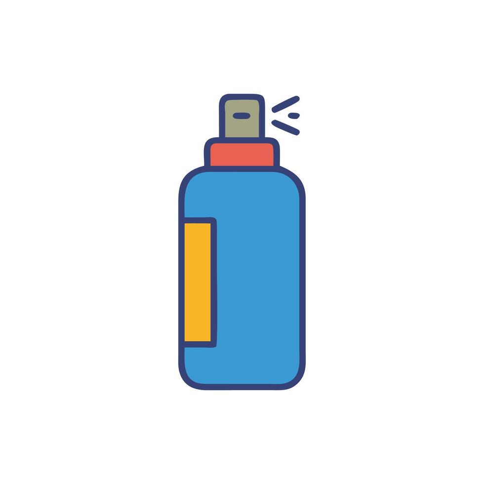 Stylish Hairspray Icon for Finish vector