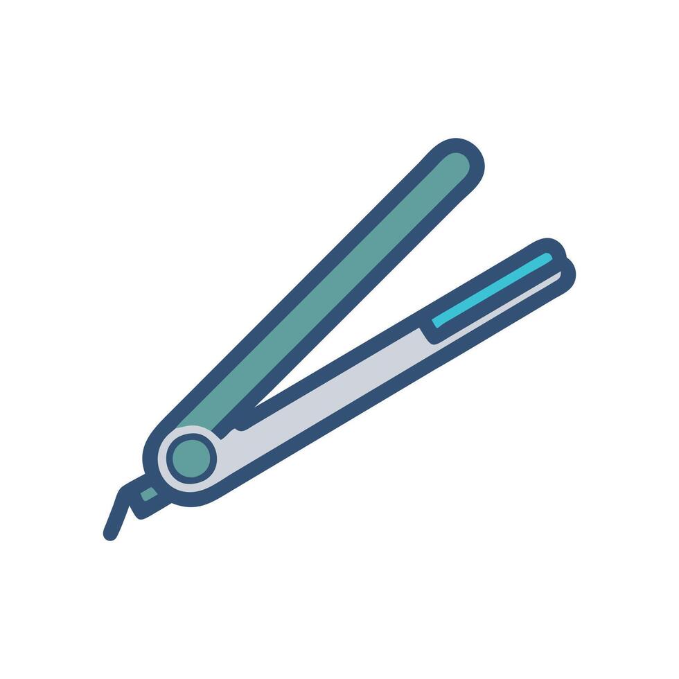 Essential Hair Straightener Icon for Styling vector