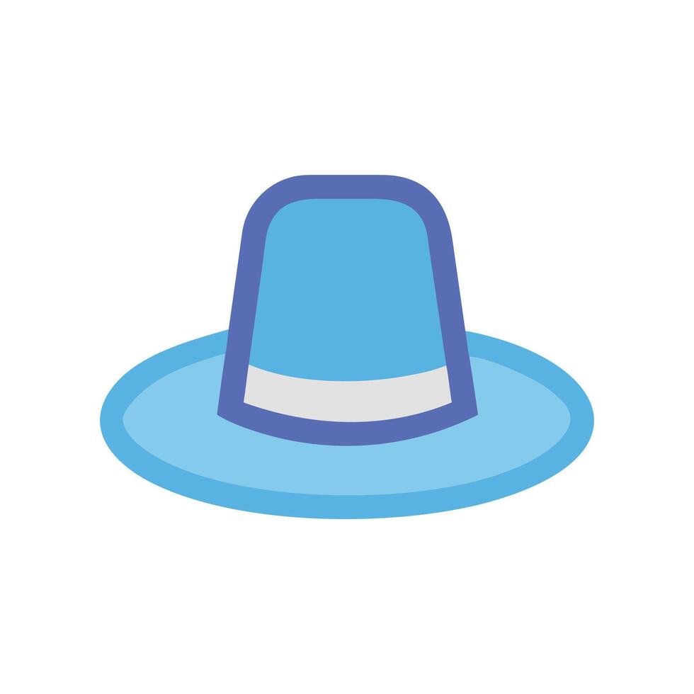 Chic Hat Icon for Summer vector
