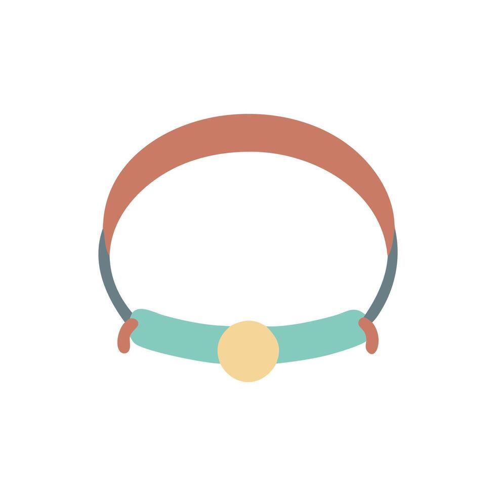 Elegant Headband Icon for Hair Styling vector