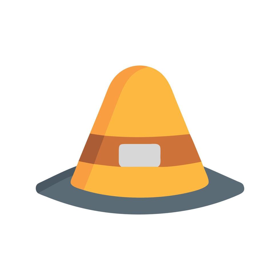 Elegant Hat Icon for Outdoor Wear vector