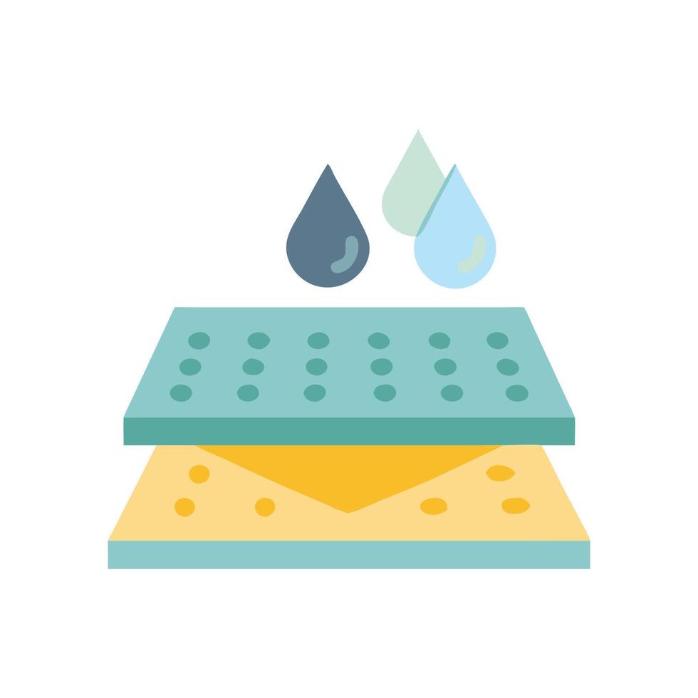 Chic Oil Control Sheets Icon for Freshness vector