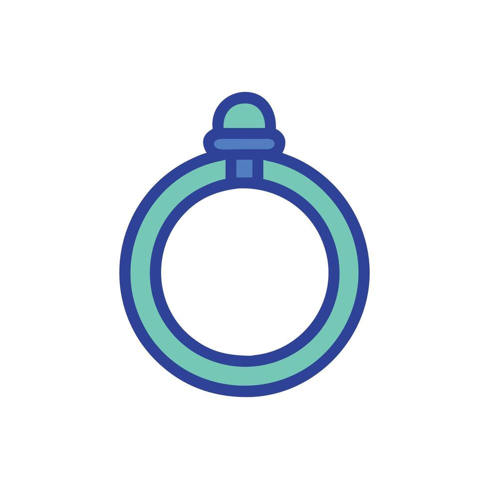 Trendy Ring Design for FashionForward Individuals vector