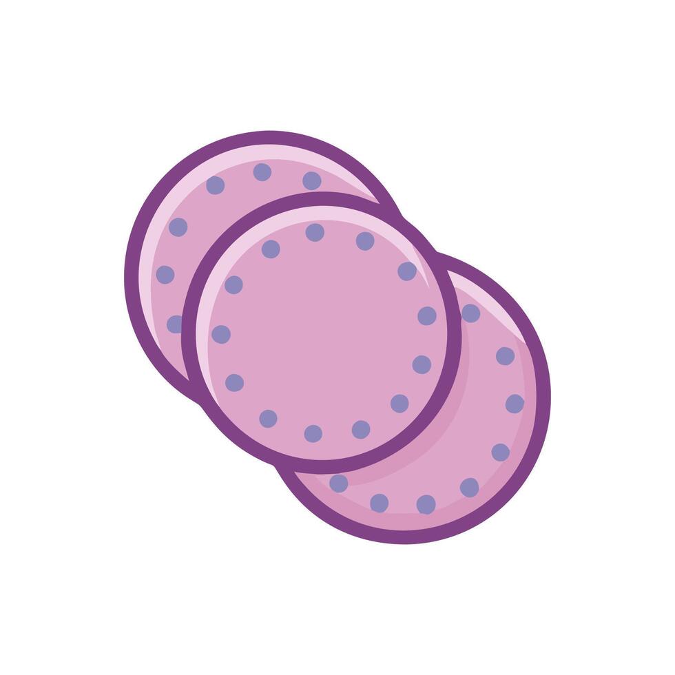 EcoFriendly Reusable Makeup Pads for Beauty vector