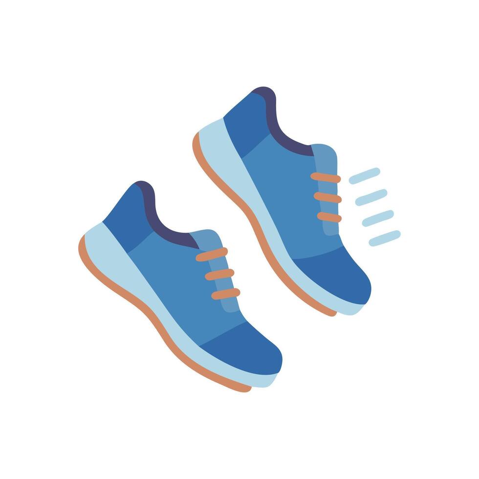 Performance Running Shoes for Runners vector