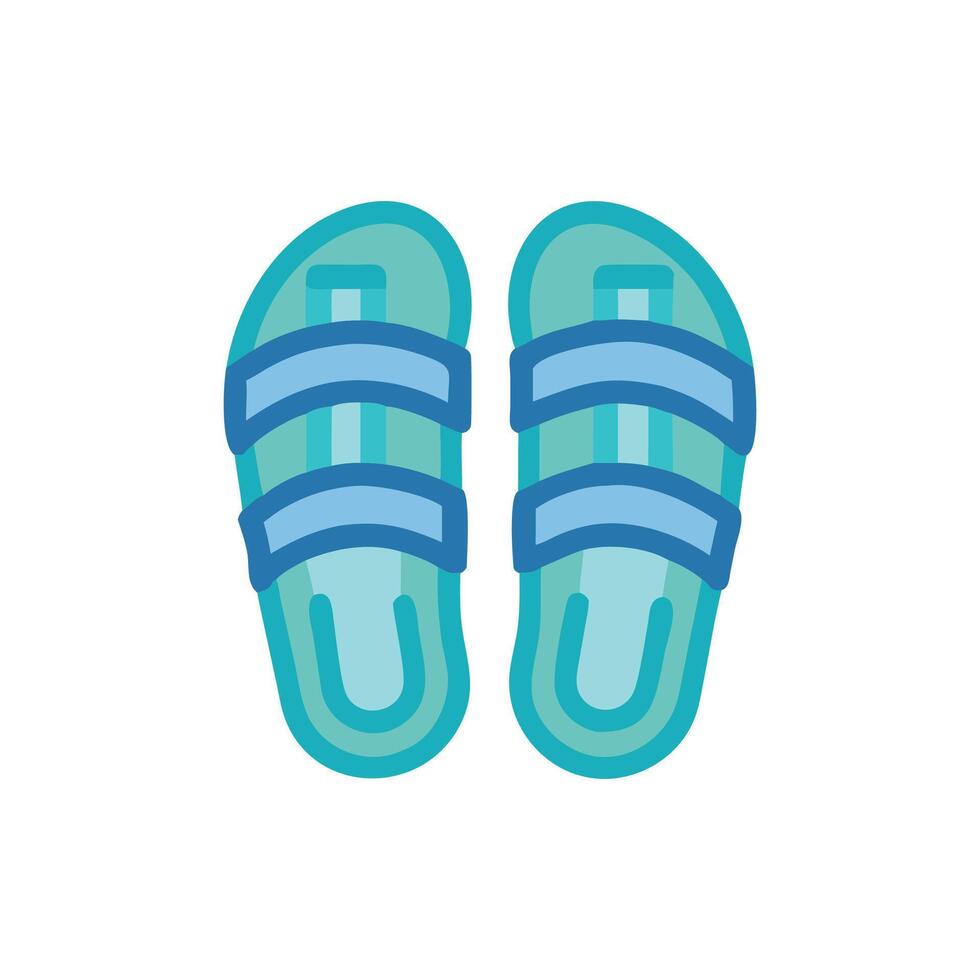 Stylish Sandals for Summer Fashion vector