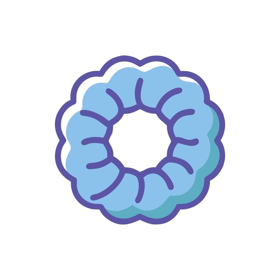 Trendy Scrunchie for FashionForward Hair Styles vector