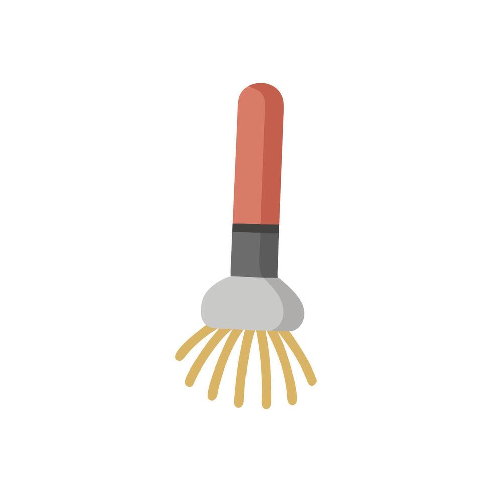 Essential Spoolie Brush for Makeup Application vector
