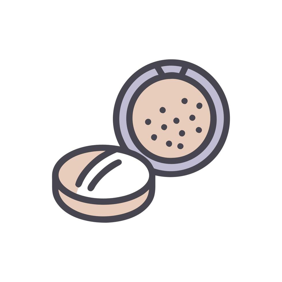 Chic Translucent Powder for Flawless Finish vector