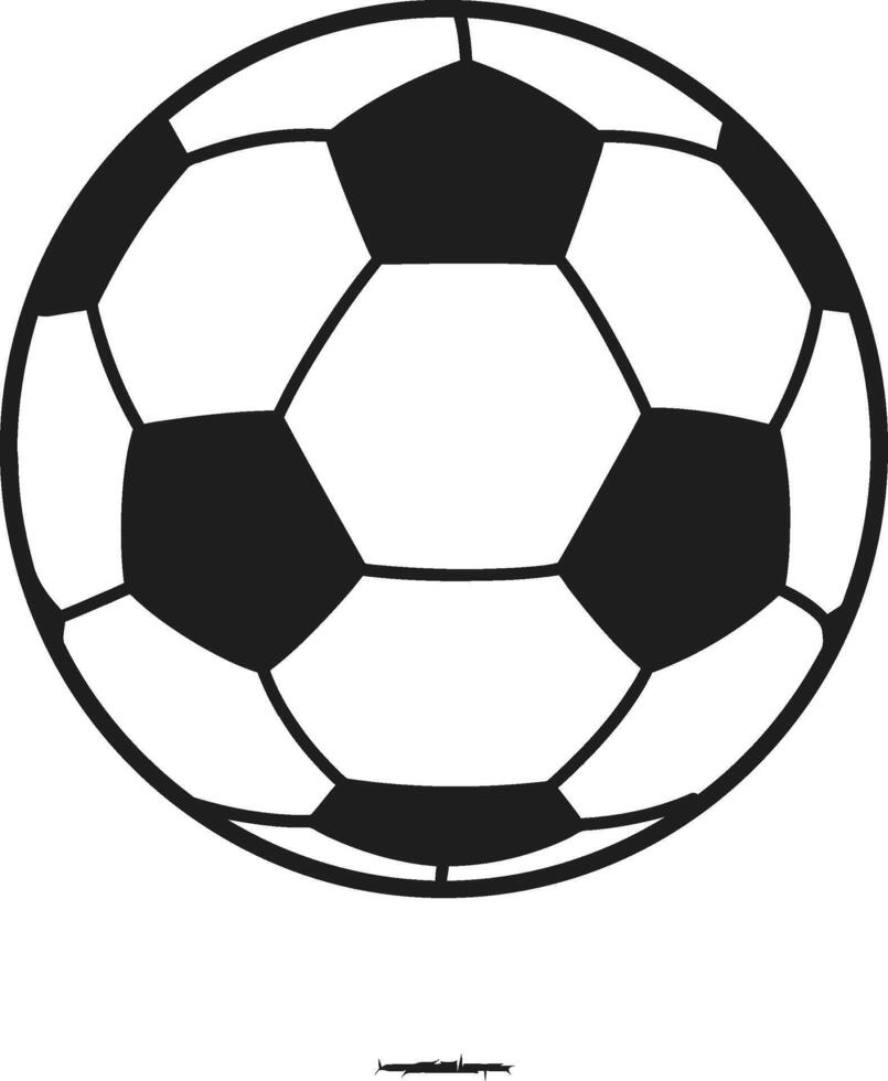 Soccer ball coloring pages vector
