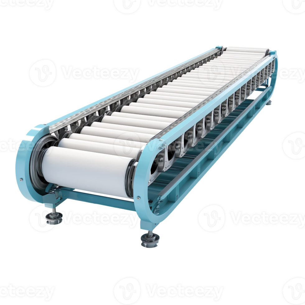 Conveyor belt isolated on transparent background png