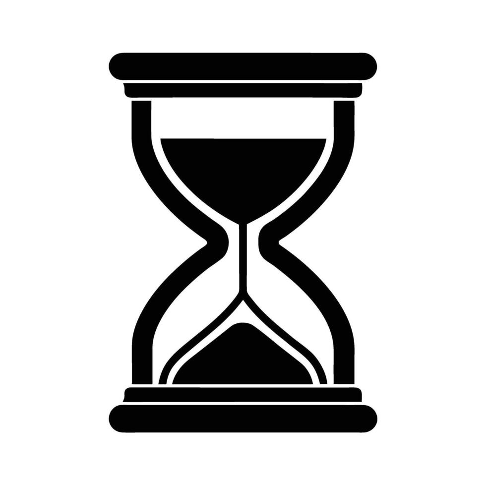 Modern digital timer displaying countdown for meeting efficiency and focus vector