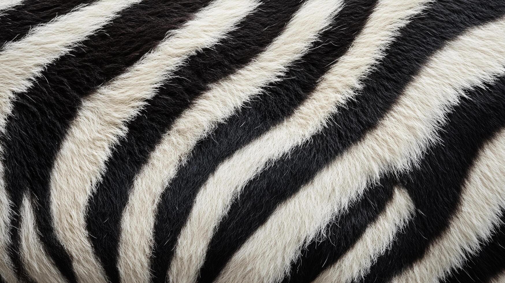Striking black and white zebra pattern creating an attractive, animalistic background. Zebra stripes make a bold statement. photo