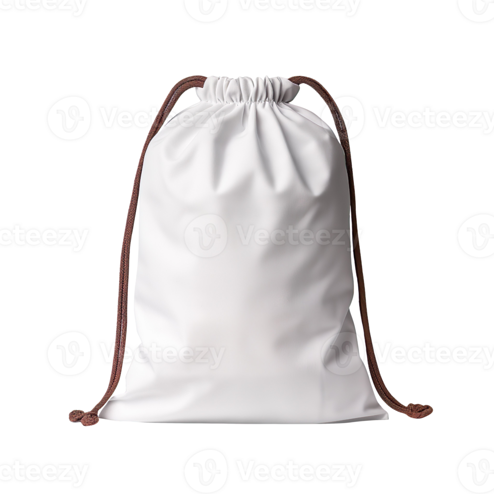 drawstring pack isolated on transparent background png